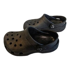 CROCS Black Classic Clog Kid's Size 10 Gorpcore